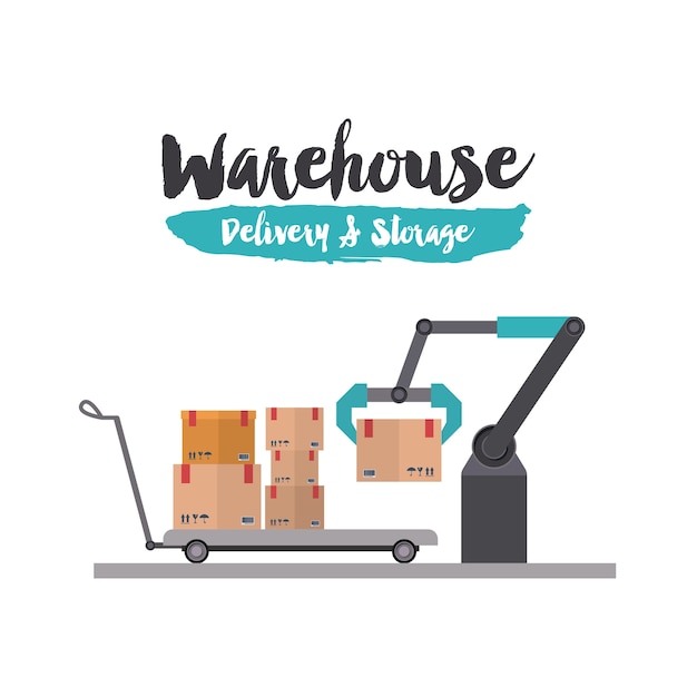 delivery and storage warehouse design