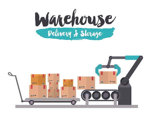 delivery and storage warehouse design