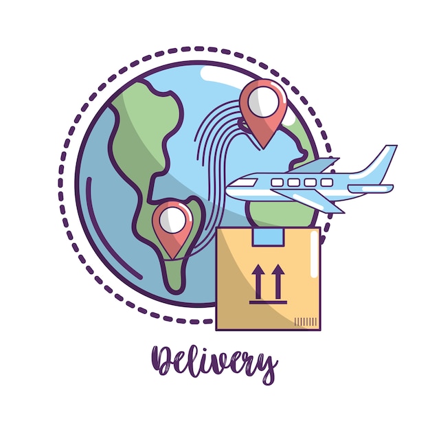 Delivery transportation service to package order