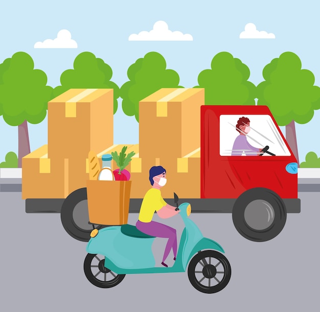 Delivery workers service