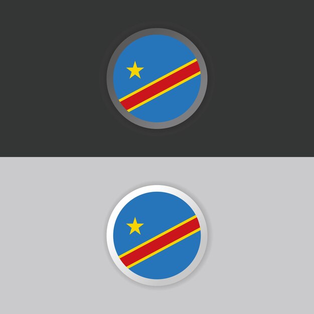 Democratic Republic of the Congo Flag