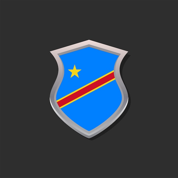 democratic republic of the congo flag