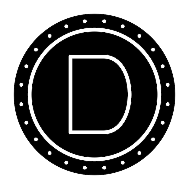 Vector denarius icon