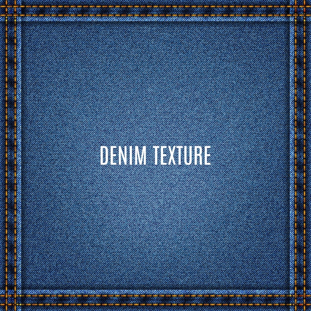 Denim of jeans blue texture fabric with pocket