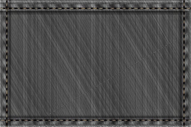 Denim rectangular background.gray rough   texture.