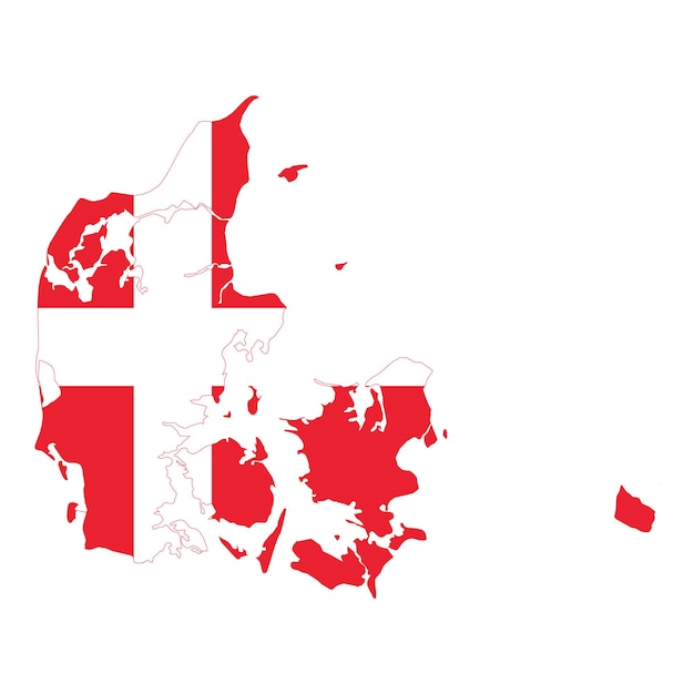 Denmark map