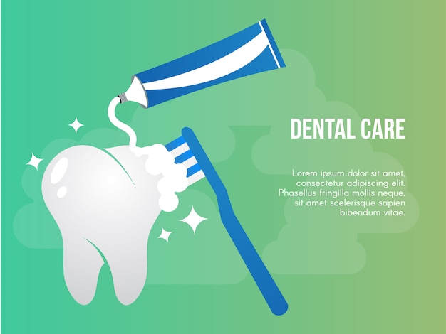 Dental care conceptual