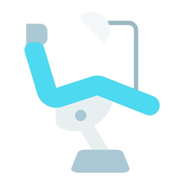 Dental Chair Icon Style