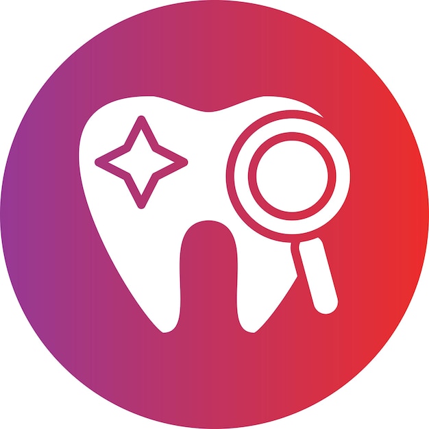 Dental Checkup Icon Style