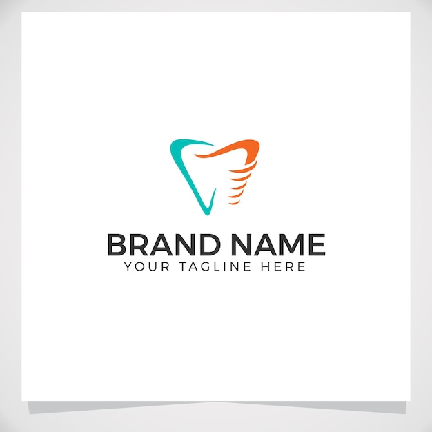 Dental clinic logo template