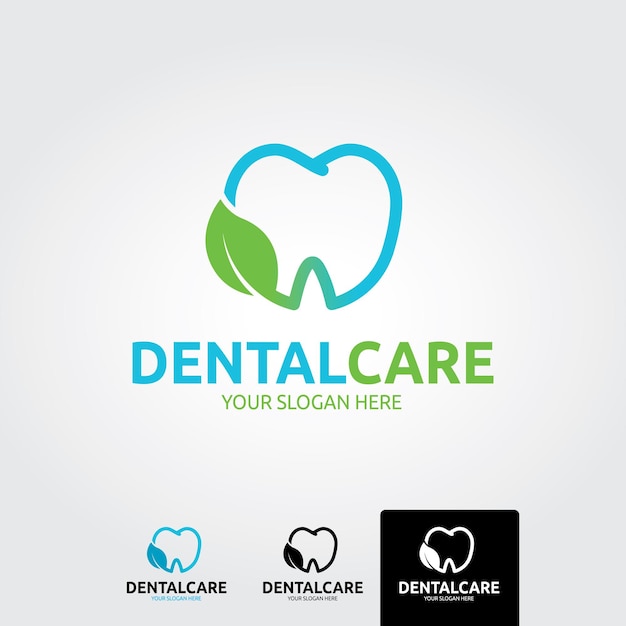 Dental Clinic Logo Tooth abstract design vector template