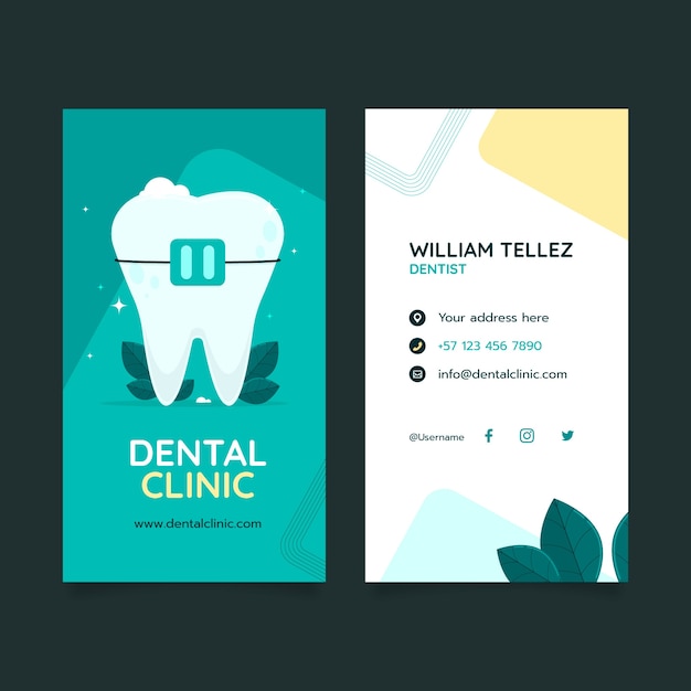 Dental clinic template design