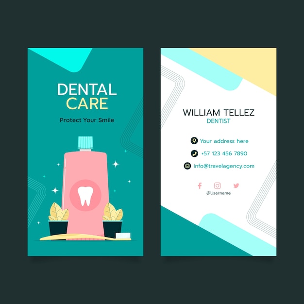 Dental clinic template design