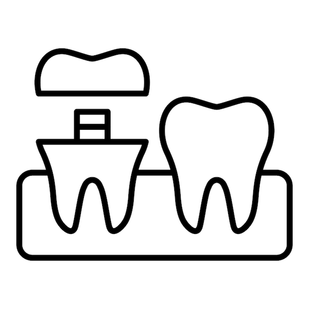 Икона зубной короны