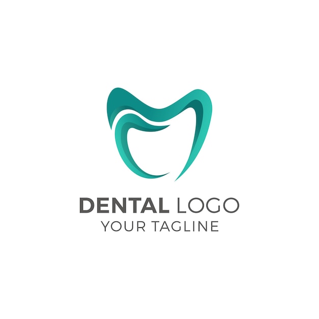 Modello di progettazione del logo del dentista dentale