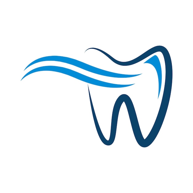 Dental icon logo design