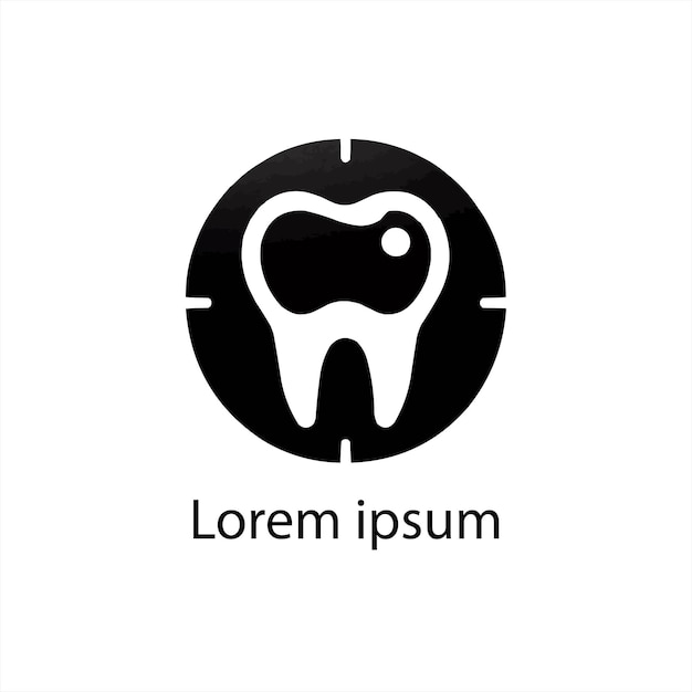 a dental logo design for brand