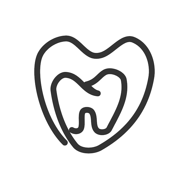 Dental logo template Icon Illustration Brand Identity Isolated and flat illustration Vector graphic