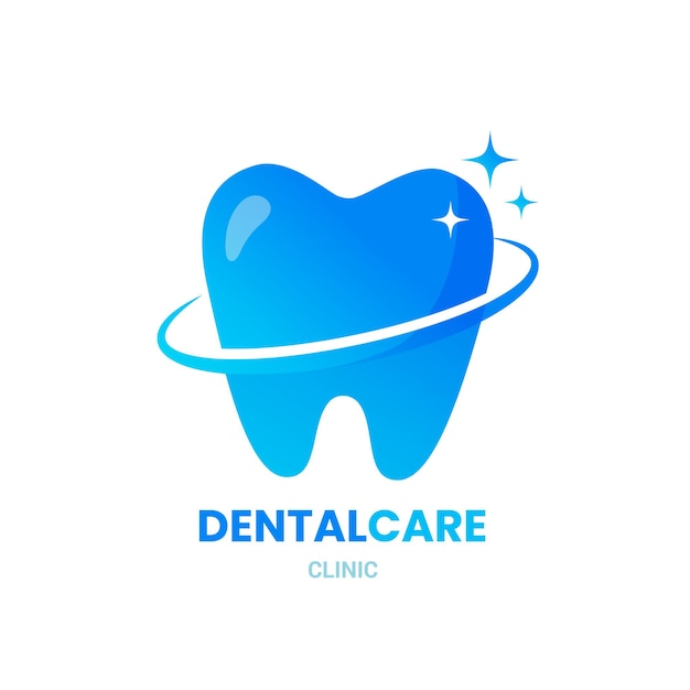 Vector dental logo template isolated modern logo of a dental clinic