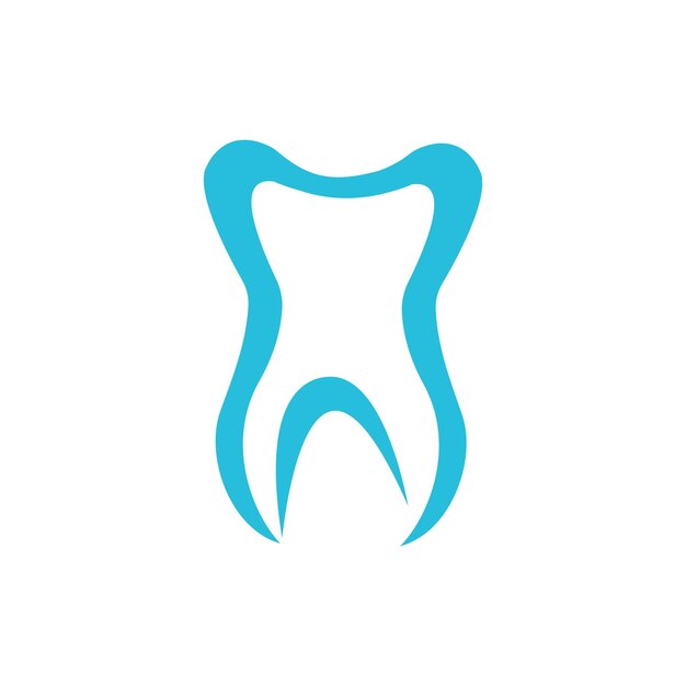 Дизайн векторной иллюстрации логотипа стоматологии