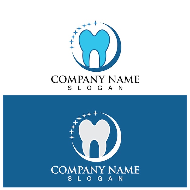 Dental logo Template vector illustration