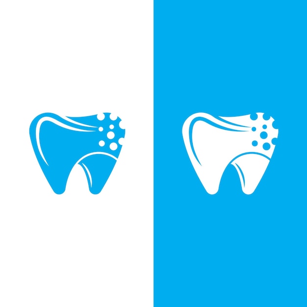 Dental logo template vector illustration