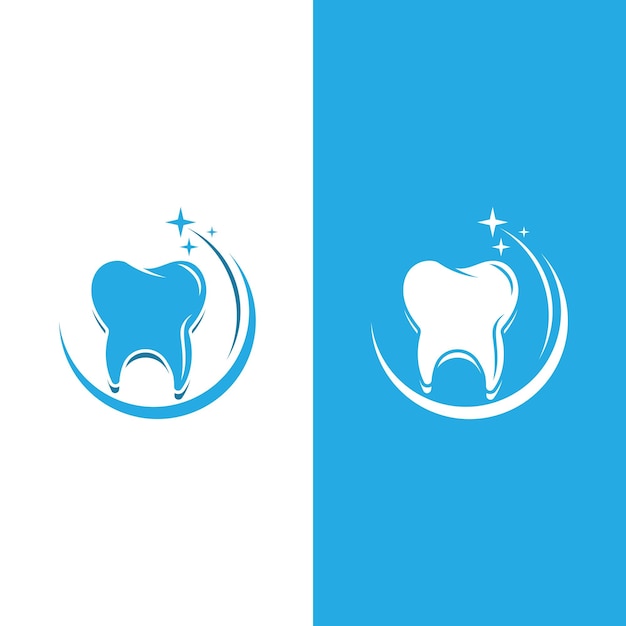 Dental logo template vector illustration