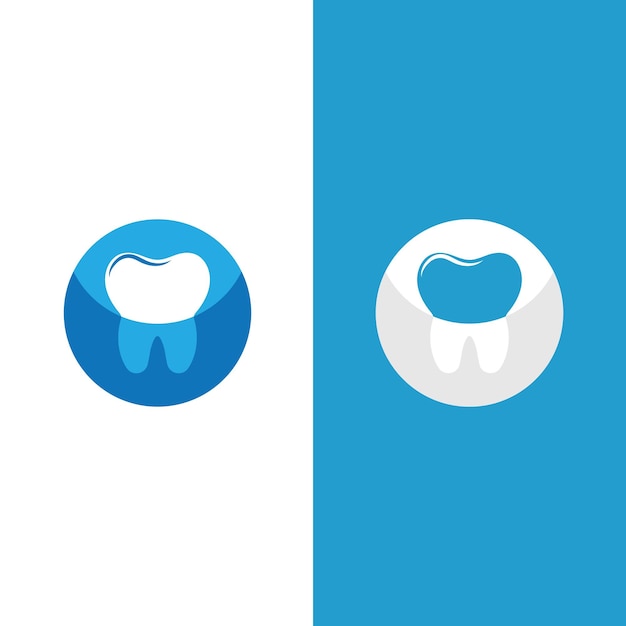 Dental logo template vector illustration