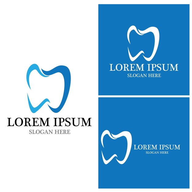 Dental logo Template vector illustration