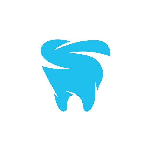 Vector dental logo template vector