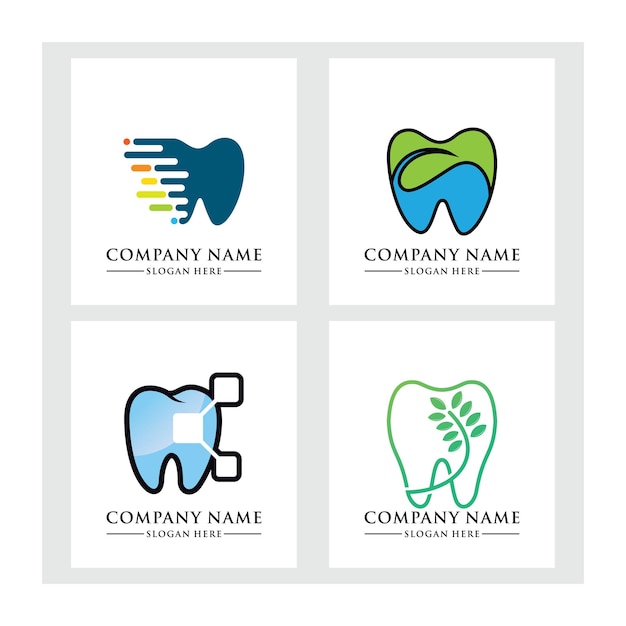 Dental logo template