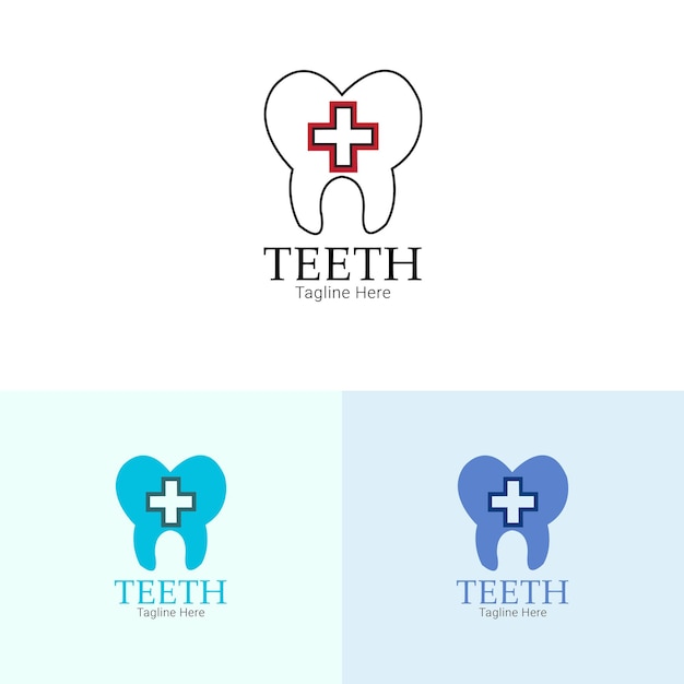 Vector dental logo