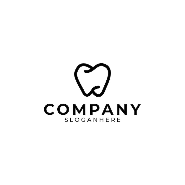 Dental tooth logo