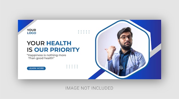 Dentist banner template concept