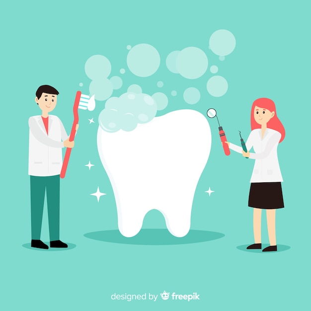 Стоматологи заботятся о зубном фоне