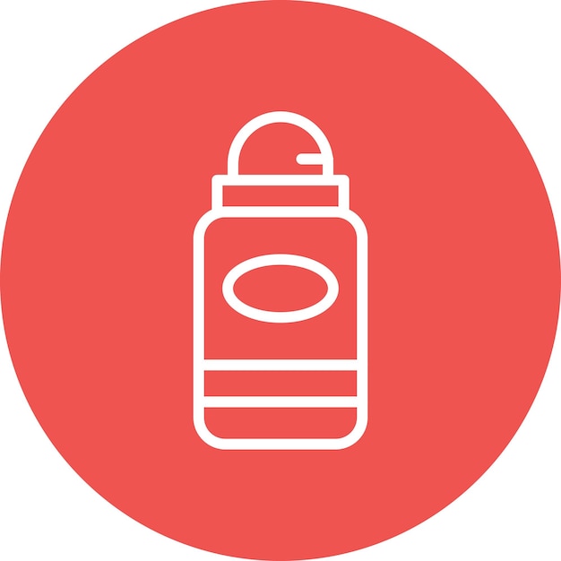 Deodorant vector icon illustration of Hygiene Routine iconset