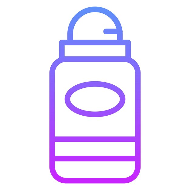 Deodorant vector icon illustration of Hygiene Routine iconset