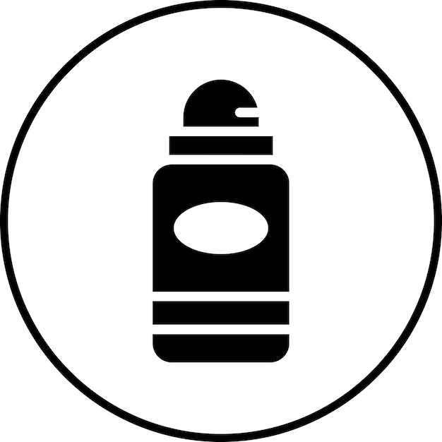 Deodorant vector icon illustration of Hygiene Routine iconset