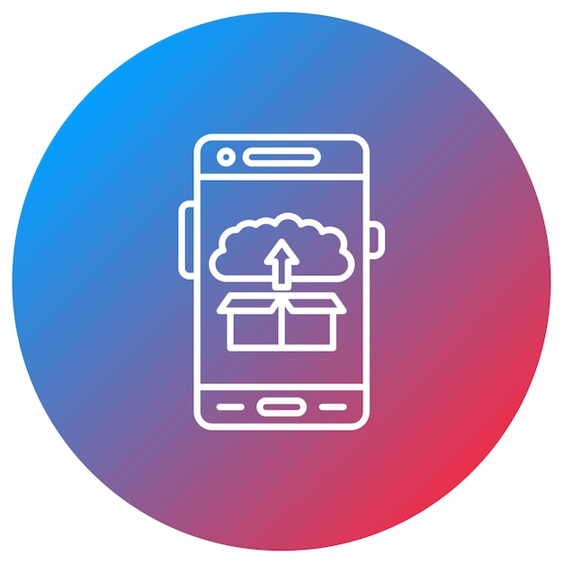 Deployment icon vector beeld kan worden gebruikt voor Mobile App Development
