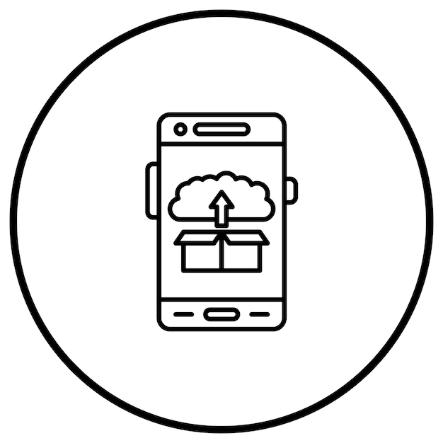 Deployment icon vector beeld kan worden gebruikt voor Mobile App Development