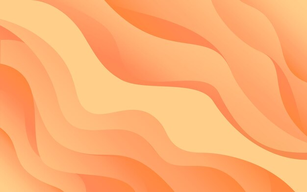 The Desert Wave Background is Brownish Orange