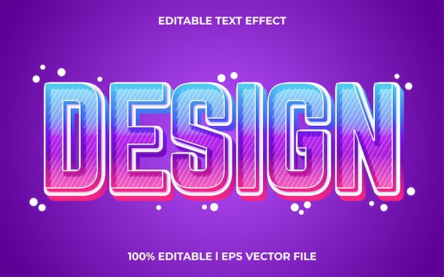 Design 3d editable text effect template with 3d style use for logo and business brand