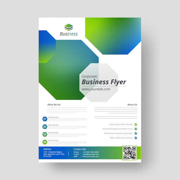 Design annual report, cover, vector template brochures, flyers, presentations or leaflet