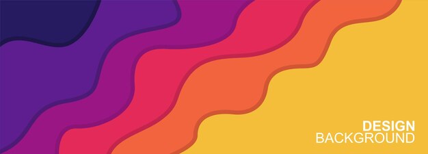 デザインの背景は 抽象的なデザインを必要とします