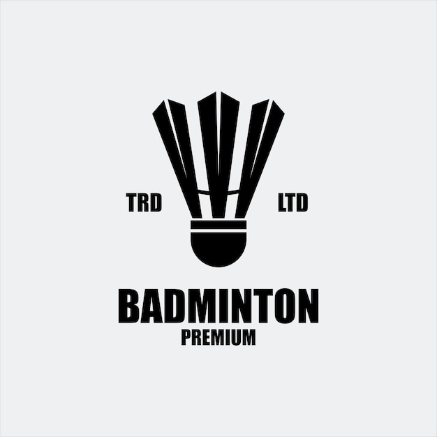 Design of badminton ball symbol