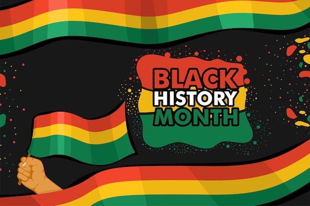 design black history month for background