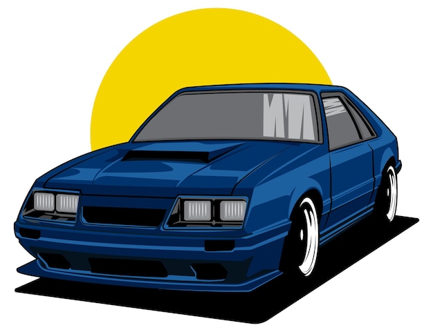 Design car illustration vector graphic xA