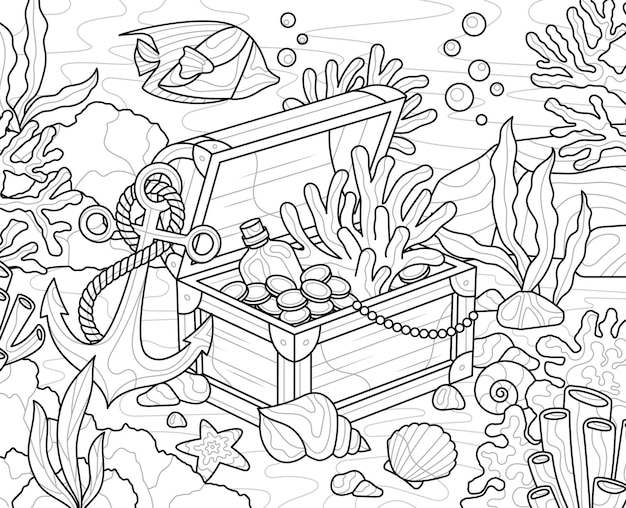 Design for coloring book