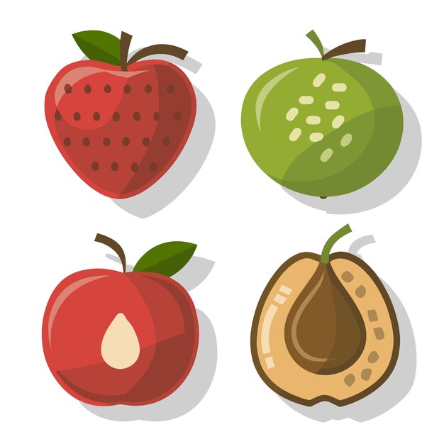 Design Delightful Menus amp Flyers with This Fruit Icon Set White Background