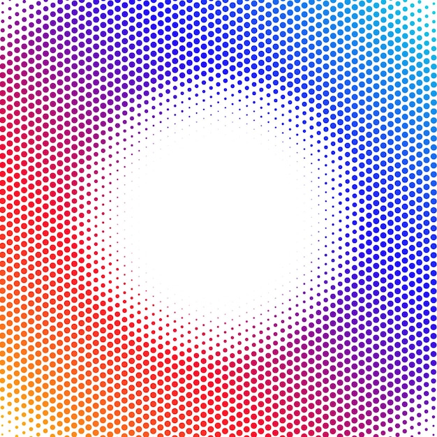 Design elementen symbool bewerkbare kleur halftone frame stip cirkel patroon op witte achtergrond Vector illustratie eps 10 frame met zwarte willekeurige stippen ronde grens pictogram met behulp van halftone cirkel stippen tekst